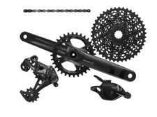 Gruppo completo monocorona bici MTB SRAM X1 BB30 1000 11s mountain bike groupset