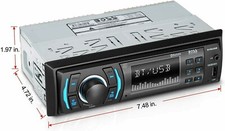 Unità Testa Marina Radio Stereo per Barca, Moto, Auto MP3 Bluetooth Boss Audio