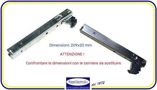 Coppia cerniere porta - n.2,