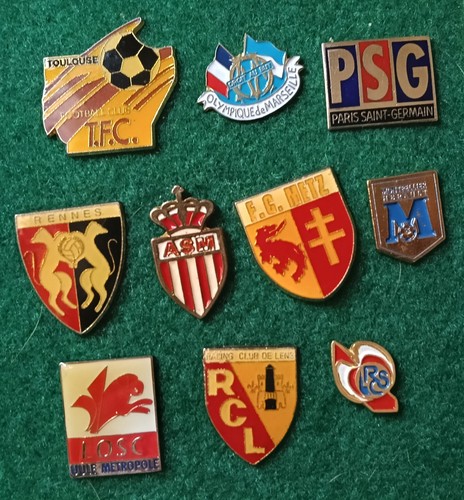 Francia lotto distintivi - 10,