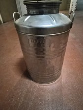 Bidone Fusto olio acciaio inox