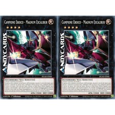 CAMPIONE EROICO - MAGNUM EXCALIBUR 2x (Heroic Champion) Comune DUAD IT044 • 1Ed