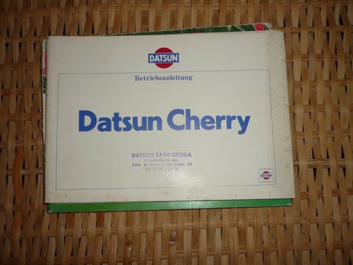 Datsun cherry manuale uso - datsun,