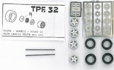 RUOTE 1/43 O.Z. A STELLA x LANCIA DELTA INTEGRALE ecc TRON  TPF32
