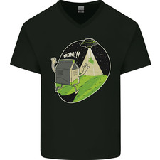 T-shirt uomo scollo a V cotone