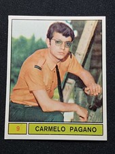figurina Panini Cantanti anno 1969 REC numero 9 CARMELO PAGANO
