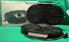 DOPPIA PIASTRA PER CIALDE - WAFFLE - SEVERIN - 1200Watt - USATA PARI AL NUOVO