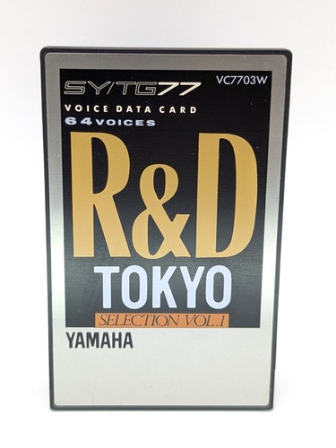 Yamaha voice data - voice,