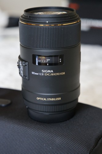 Sigma 105 8 - mm, obiettivo