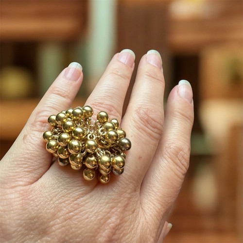 Anello dichiarazione oro con
