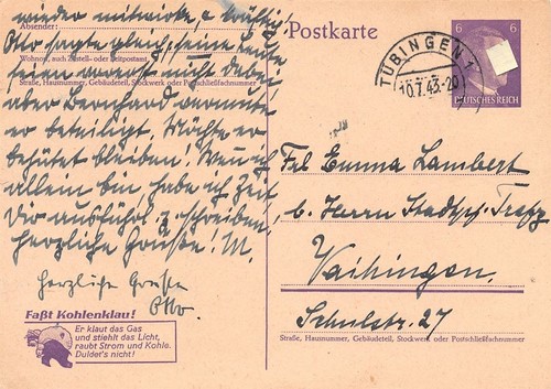 833607 intero postale - 833607), dr