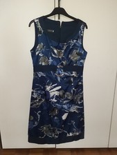 Abito donna Sandro Ferrone senza maniche Blu con disegni taglia M