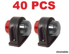 40 Pezzi Lato Gomma Evidenziatore Fari 12/24v Omologato A-102 Camion Rimorchio