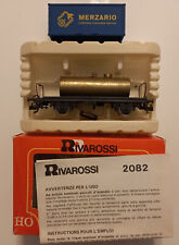 Rivarossi art 2082 - carro pianale lbs pulisci rotaie Merzario