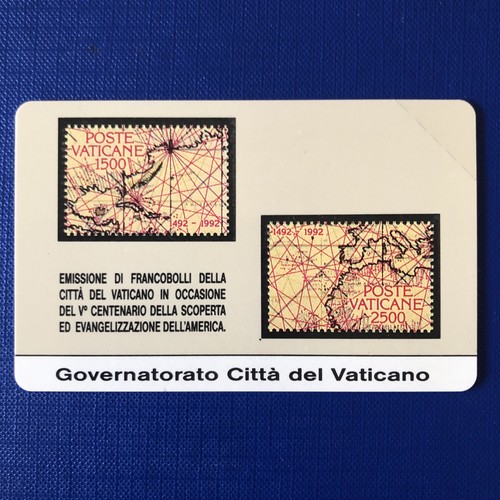 Scheda telefonica vaticano - telefonica,