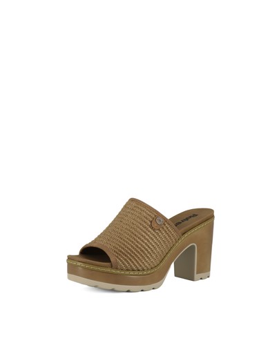 Zoccoli donna cuoio refresh - donna,