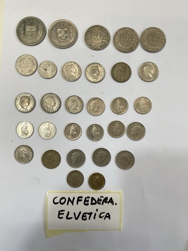 Lotto monete svizzera - 34,