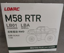 Macchina radiocomandata LDARC M58 RTR 2,4 GHz 1/58 Mini rc 