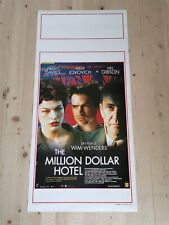 THE MILLION DOLLAR HOTEL locandina film originale 12x27" italiano WIM WENDERS