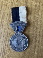 COPIA MEDAGLIA SVIZZERA AUSZEICHNUNG 1927 ARGENTO 925 CON NASTRINO PU