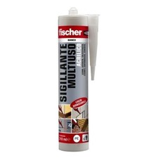 FISCHER SILICONE SIGILLANTE ACRILICO BIANCO VERNICIABILE 310ML TRASP. 5.9 FISSO