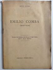 Arturo Muston, Emilio Comba (1839-1904). Torre Pellice, 1939, Est.Bollettino