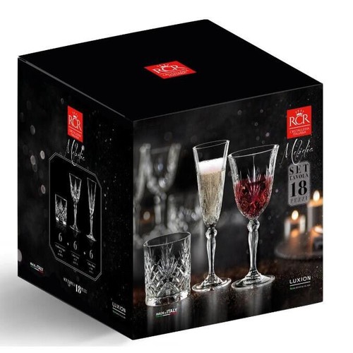 Rcr melodia set bicchieri - set,