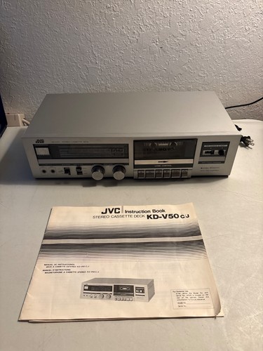 Jvc v50 stereo cassette - jvc,
