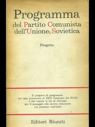 Programma del partito - del,