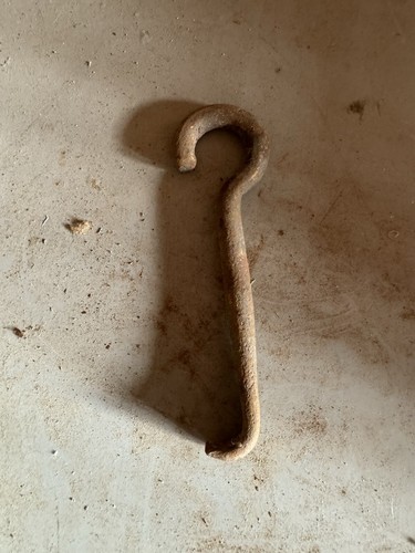 Gancio ferro antico - gancio,