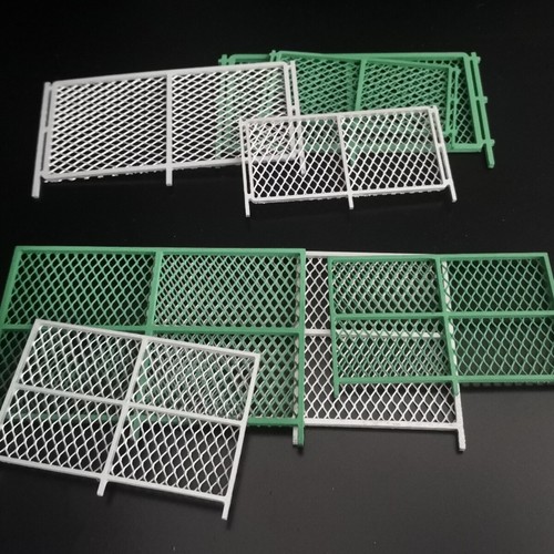 Scale diorama fence - diorama,