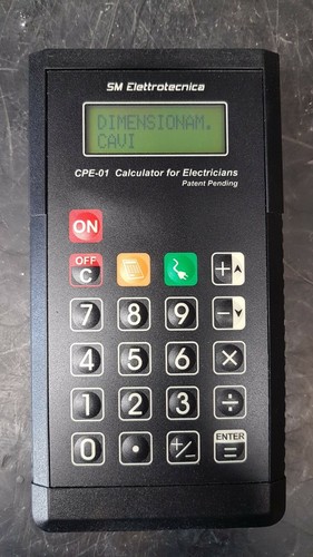 Calcolatrice per elettricisti