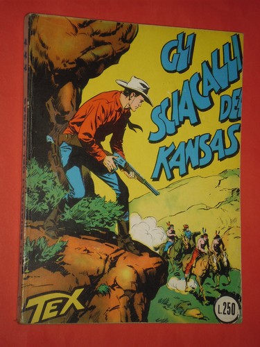 Tex gigante lire 200 - tex, copertina