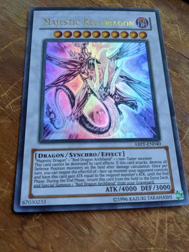 Yugioh maestoso drago rosso - maestoso,