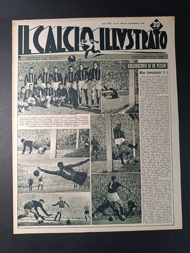 Rivista calcio illustrato - il,
