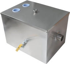 Separatore Di Grasso in Acciaio Inox Grassi Degrassatore Sotto Lavello Cucina So