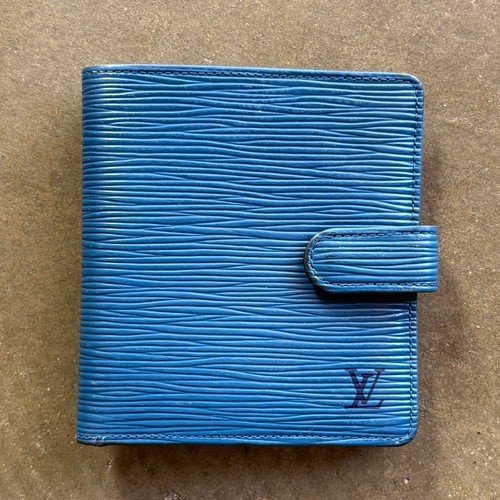 Portafoglio louis vuitton - vuitton, blu
