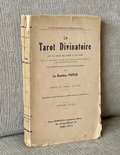 Le Tarot Divinatoire - 1939 Henri Durville - PAPUS - Egyptian Tarot, Occult