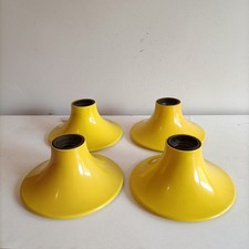 4 LAMPADE TETI ARTEMIDE VICO MAGISTRETTI VINTAGE PRIMA SERIE ANNI 70 GIALLE