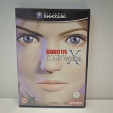 RESIDENT EVIL CODE VERONICA X NINTENDO GAMECUBE PAL UK MULTILINGUA