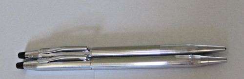 Vintage silver cross pen - silver, &