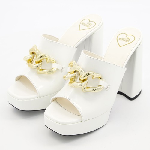 Love moschino sandali bianchi - love,
