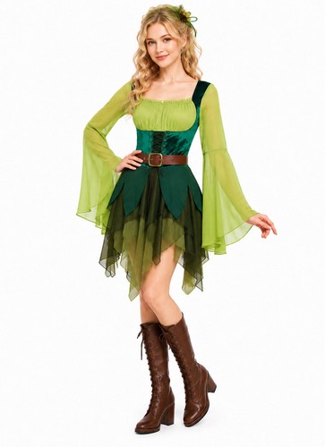 Costume fata verde donna - fata,