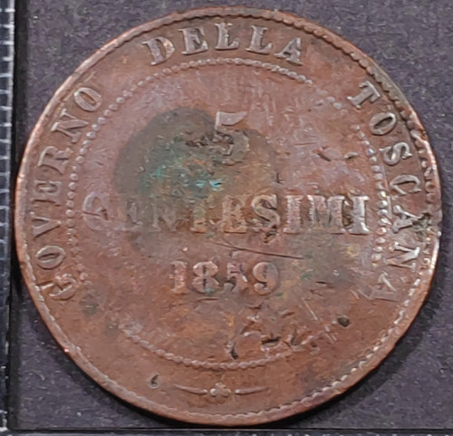 Centesimi 1859 vittorio - 5,