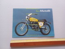 Motobi 50 Cross 5V 1975 depliant italiano originale ciclomotore brochure moped