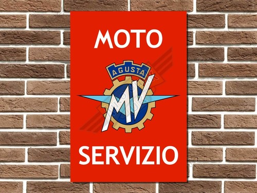 Insegna parete metallo - da, in