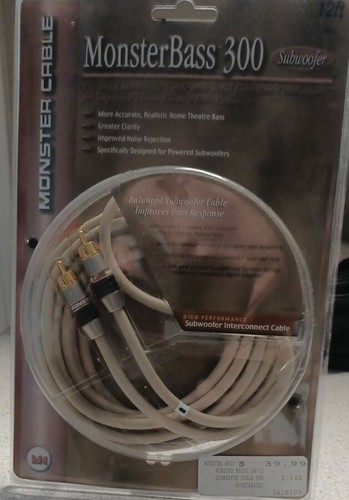 Nos monster cable bass 300 - monster,
