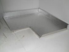 PROTEZIONE ALLUMINIO SOTTOLAVELLO BASE  ANGOLO  CON ALZATINA - DELPA MOBILI