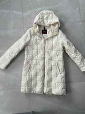 Piumino Moncler Bianco con cappuccio