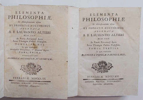 Altieri elementa - altieri,